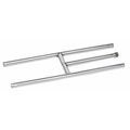 American Fireglass American Fireglass SS-H-18 18 in. x 6 in. 304. Stainless Steel H-Burner SS-H-18